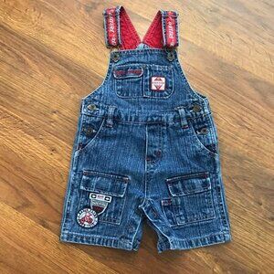 Radio Flyer denim overalls